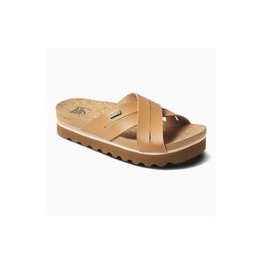 LIKE NEW Reef Kaia cross cross slide sandals